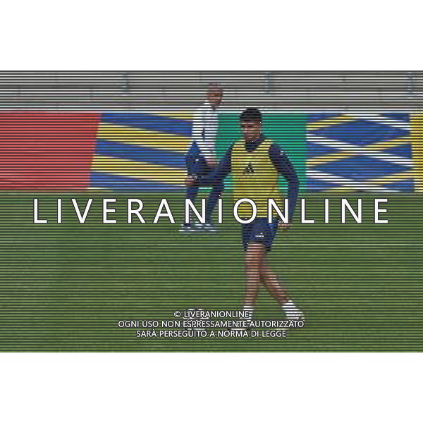 TVEM Raoul Bellanova of Italy during the training session at the team\'s base camp in Iserlohn, Germany on 17 June 2024, ahead of the second UEFA Euro 2024 football match. Photo by Emmanuele Mastrodonato/ag. Aldo Liverani sas