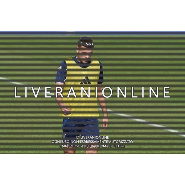 TVEM Alessandro Buongiorno of Italy during the training session at the team\'s base camp in Iserlohn, Germany on 17 June 2024, ahead of the second UEFA Euro 2024 football match. Photo by Emmanuele Mastrodonato/ag. Aldo Liverani sas