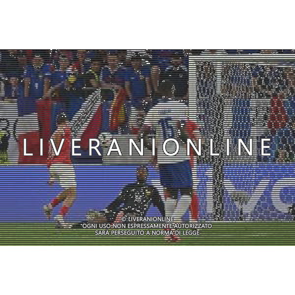 Austria vs Francia - UEFA EURO 2024 nella foto sullo 0 a 0 Mike Maignan (Francia) salva la porta sulla conclusione ravvicinata di Christoph Baumgartner (Austria) Dusseldorf (GER) 17-06-2024 Dusseldorf Arena Campionato Europeo di Calcio - UEFA EURO 2024 fase a gironi - 1a giornata Gruppo D foto Roberto Garavaglia/Agenzia Aldo Liverani sas