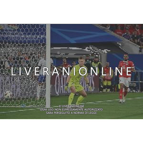 Austria vs Francia - UEFA EURO 2024 nella foto la palla deviata da Maximilian Wober (Austria) termina in rete per l\'autogol per l\'1 a 0 Francia Dusseldorf (GER) 17-06-2024 Dusseldorf Arena Campionato Europeo di Calcio - UEFA EURO 2024 fase a gironi - 1a giornata Gruppo D foto Roberto Garavaglia/Agenzia Aldo Liverani sas