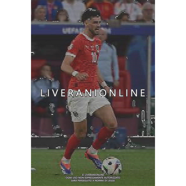 Austria vs Francia - UEFA EURO 2024 nella foto Florian Grillitsch (Austria) Dusseldorf (GER) 17-06-2024 Dusseldorf Arena Campionato Europeo di Calcio - UEFA EURO 2024 fase a gironi - 1a giornata Gruppo D foto Roberto Garavaglia/Agenzia Aldo Liverani sas/AGENZIA ALDO LIVERANI SAS