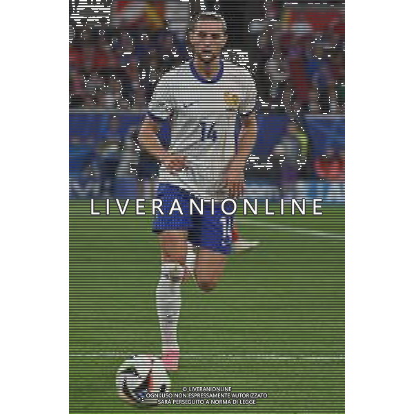 Austria vs Francia - UEFA EURO 2024 nella foto Adrien Rabiot (Francia) Dusseldorf (GER) 17-06-2024 Dusseldorf Arena Campionato Europeo di Calcio - UEFA EURO 2024 fase a gironi - 1a giornata Gruppo D foto Roberto Garavaglia/Agenzia Aldo Liverani sas/AGENZIA ALDO LIVERANI SAS