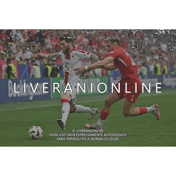Turchia vs Georgia - UEFA EURO 2024 nella foto Giorgi Tsitaishvili (Georgia) e Baris Alper Yilmaz (Turchia) Dortmund (GER) 18-06-2024 BVB Stadion Dortmund Campionato Europeo di Calcio - UEFA EURO 2024 fase a gironi - 1a giornata Gruppo F foto Roberto Garavaglia/Agenzia Aldo Liverani sas/AGENZIA ALDO LIVERANI SAS