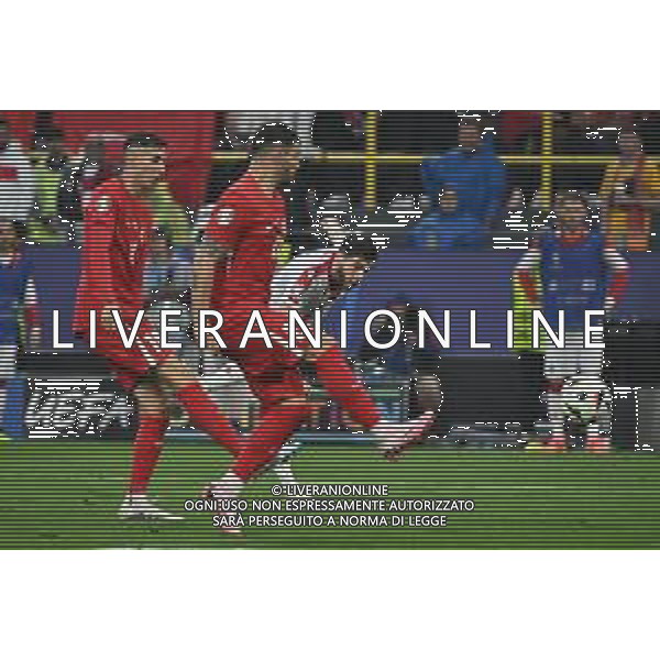Turchia vs Georgia - UEFA EURO 2024 nella foto Giorgi Tsitaishvili (Georgia) occasione da gol Dortmund (GER) 18-06-2024 BVB Stadion Dortmund Campionato Europeo di Calcio - UEFA EURO 2024 fase a gironi - 1a giornata Gruppo F foto Roberto Garavaglia/Agenzia Aldo Liverani sas/AGENZIA ALDO LIVERANI SAS