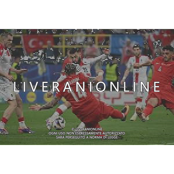 Turchia vs Georgia - UEFA EURO 2024 nella foto Georges Mikautadze (Georgia) occasione da gol sul risultato di 1 a 1 Dortmund (GER) 18-06-2024 BVB Stadion Dortmund Campionato Europeo di Calcio - UEFA EURO 2024 fase a gironi - 1a giornata Gruppo F foto Roberto Garavaglia/Agenzia Aldo Liverani sas/AGENZIA ALDO LIVERANI SAS