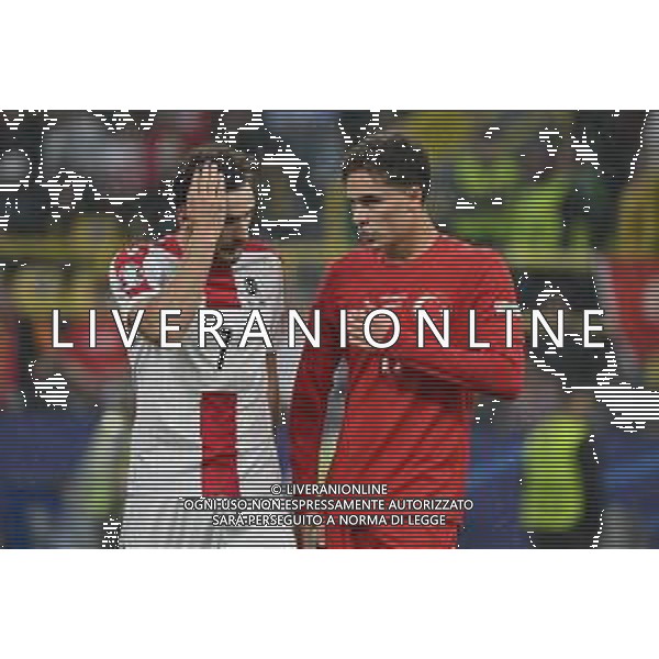 Turchia vs Georgia - UEFA EURO 2024 nella foto Khvicha Kvaratskhelia (Georgia) e Kenan Yildiz (Turchia) Dortmund (GER) 18-06-2024 BVB Stadion Dortmund Campionato Europeo di Calcio - UEFA EURO 2024 fase a gironi - 1a giornata Gruppo F foto Roberto Garavaglia/Agenzia Aldo Liverani sas/AGENZIA ALDO LIVERANI SAS