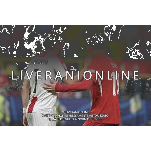 Turchia vs Georgia - UEFA EURO 2024 nella foto Khvicha Kvaratskhelia (Georgia) e Kenan Yildiz (Turchia) Dortmund (GER) 18-06-2024 BVB Stadion Dortmund Campionato Europeo di Calcio - UEFA EURO 2024 fase a gironi - 1a giornata Gruppo F foto Roberto Garavaglia/Agenzia Aldo Liverani sas/AGENZIA ALDO LIVERANI SAS