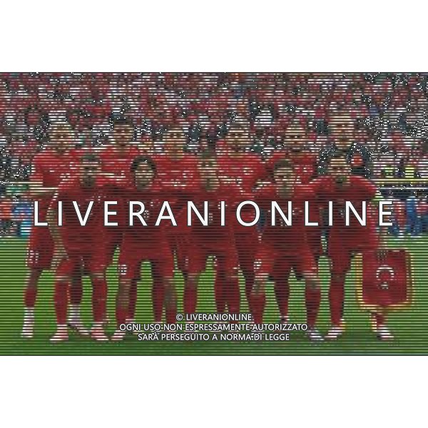 TVEM Formazione - Turkey team line up during the UEFA EURO 2024 group stage match between Turkey and Georgia at Westfalenstadion on June 18, 2024 in Dortmund, Germany. Photo by Emmanuele Mastrodonato/ag. Aldo Liverani sas/AGENZIA ALDO LIVERANI SAS