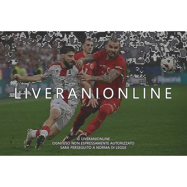 Turchia vs Georgia - UEFA EURO 2024 nella foto Zuriko Davitashvili (Georgia) e Abdulkerim Bardakci (Turchia) Dortmund (GER) 18-06-2024 BVB Stadion Dortmund Campionato Europeo di Calcio - UEFA EURO 2024 fase a gironi - 1a giornata Gruppo F foto Roberto Garavaglia/Agenzia Aldo Liverani sas/AGENZIA ALDO LIVERANI SAS