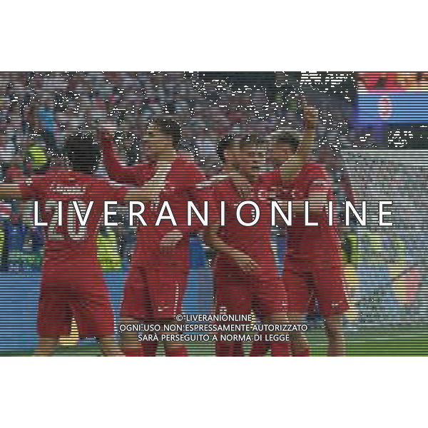TVEM Arda Güler of Turkey celebrates after scoring a goal with teammates during the UEFA EURO 2024 group stage match between Turkey and Georgia at Westfalenstadion on June 18, 2024 in Dortmund, Germany. Photo by Emmanuele Mastrodonato/ag. Aldo Liverani sas/AGENZIA ALDO LIVERANI SAS