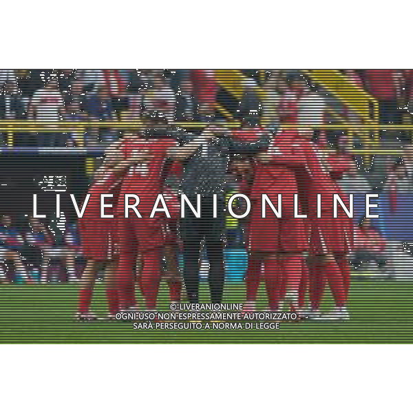 TVEM The Turkey players hug each other prior the UEFA EURO 2024 group stage match between Turkey and Georgia at Westfalenstadion on June 18, 2024 in Dortmund, Germany. Photo by Emmanuele Mastrodonato/ag. Aldo Liverani sas