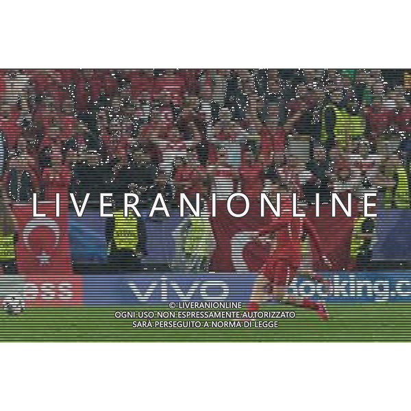 TVEM Kerem Aktürkoğlu of Turkey scores a goal of 3-1 during the UEFA EURO 2024 group stage match between Turkey and Georgia at Westfalenstadion on June 18, 2024 in Dortmund, Germany. Photo by Emmanuele Mastrodonato/ag. Aldo Liverani sas