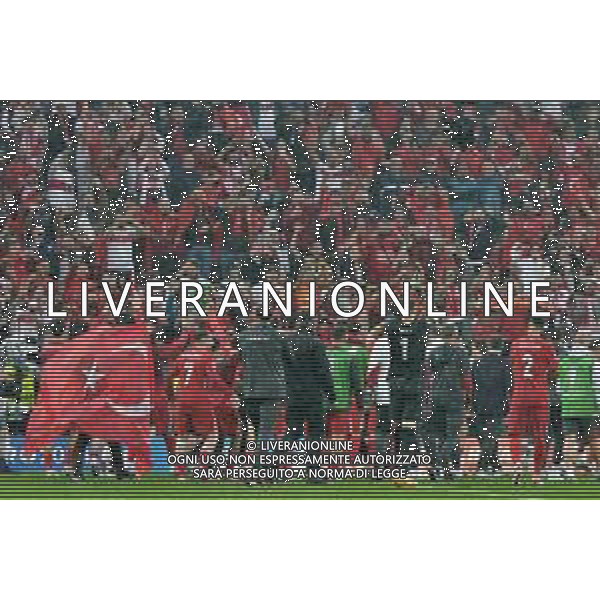 TVEM Players of Turkey celebrates the victory during the UEFA EURO 2024 group stage match between Turkey and Georgia at Westfalenstadion on June 18, 2024 in Dortmund, Germany. Photo by Emmanuele Mastrodonato/ag. Aldo Liverani sas