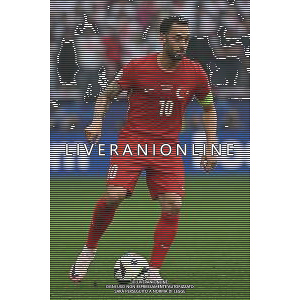 Turchia vs Georgia - UEFA EURO 2024 nella foto Hakan Calhanoglu (Turchia) Dortmund (GER) 18-06-2024 BVB Stadion Dortmund Campionato Europeo di Calcio - UEFA EURO 2024 fase a gironi - 1a giornata Gruppo F foto Roberto Garavaglia/Agenzia Aldo Liverani sas/AGENZIA ALDO LIVERANI SAS