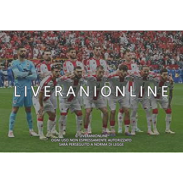 Turchia vs Georgia - UEFA EURO 2024 nella foto formazione Georgia, in piedi da SX Giorgi Mamardashvili, Guram Kashia, Lasha Dvali, Solomon Kverkvelia e Otar Kakabadze; in basso da SX Anzor Mekvabishvili, Georges Mikautadze, Giorgi Chakvetadze, Khvicha Kvaratskhelia, Giorgi Kochorashvili e Giorgi Tsitaishvili Dortmund (GER) 18-06-2024 BVB Stadion Dortmund Campionato Europeo di Calcio - UEFA EURO 2024 fase a gironi - 1a giornata Gruppo F foto Roberto Garavaglia/Agenzia Aldo Liverani sas/AGENZIA ALDO LIVERANI SAS