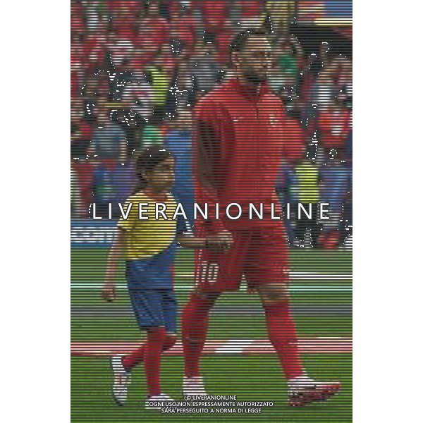TVEM Hakan Calhanoglu of Turkey enter the field during the UEFA EURO 2024 group stage match between Turkey and Georgia at Westfalenstadion on June 18, 2024 in Dortmund, Germany. Photo by Emmanuele Mastrodonato/ag. Aldo Liverani sas/AGENZIA ALDO LIVERANI SAS