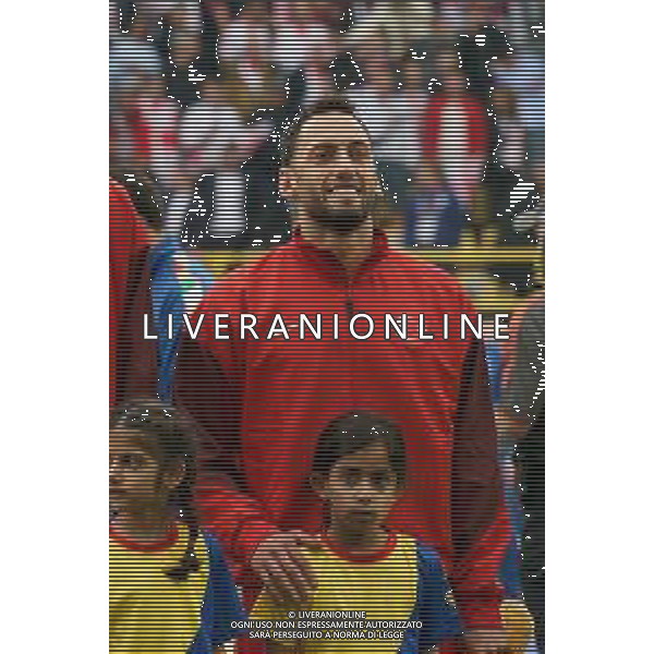 TVEM Hakan Calhanoglu of Turkey during the national anthem prior the UEFA EURO 2024 group stage match between Turkey and Georgia at Westfalenstadion on June 18, 2024 in Dortmund, Germany. Photo by Emmanuele Mastrodonato/ag. Aldo Liverani sas/AGENZIA ALDO LIVERANI SAS