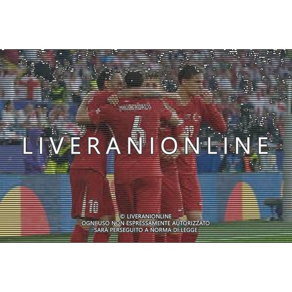TVEM Arda Guler of Turkey celebrates after scoring a goal with teammates during the UEFA EURO 2024 group stage match between Turkey and Georgia at Westfalenstadion on June 18, 2024 in Dortmund, Germany. Photo by Emmanuele Mastrodonato/ag. Aldo Liverani sas/AGENZIA ALDO LIVERANI SAS