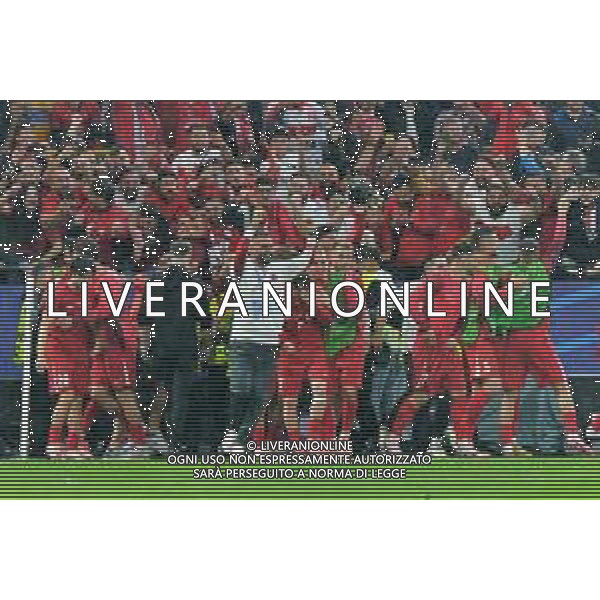 TVEM Players of Turkey celebrates the victory during the UEFA EURO 2024 group stage match between Turkey and Georgia at Westfalenstadion on June 18, 2024 in Dortmund, Germany. Photo by Emmanuele Mastrodonato/ag. Aldo Liverani sas/AGENZIA ALDO LIVERANI SAS