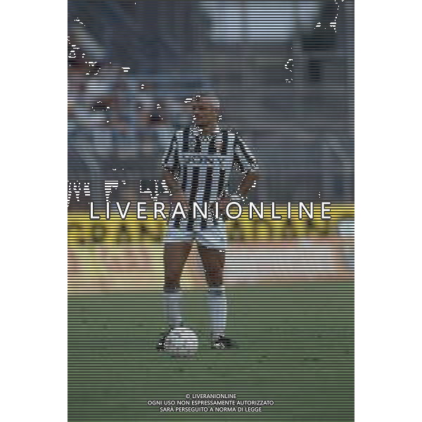 Juventus calcio anni 90 nella foto Ravanelli fabrizio ph archivio Agenzia Aldo Liverani