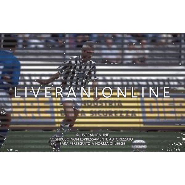 Juventus calcio anni 90 nella foto Ravanelli fabrizio ph archivio Agenzia Aldo Liverani