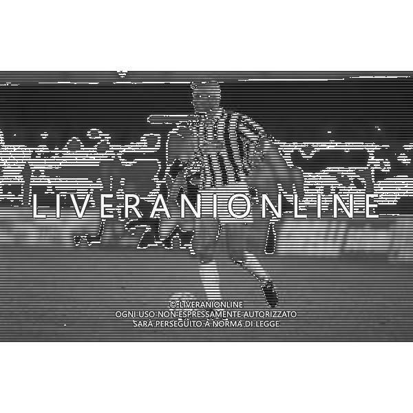 Neg- RETROSPETTIVA FABRIZIO RAVANELLI CALCIATORE NELLA FOTO CON LA MAGLIA DELLA JUVENTUS CALCIO NELL\'ANNO 1994-1995 AG AGENZIA ALDO LIVERANI SAS