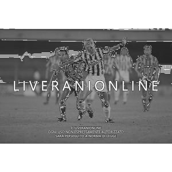 Neg- RETROSPETTIVA FABRIZIO RAVANELLI CALCIATORE NELLA FOTO CON LA MAGLIA DELLA JUVENTUS CALCIO NELL\'ANNO 1994-1995 AG AGENZIA ALDO LIVERANI SAS