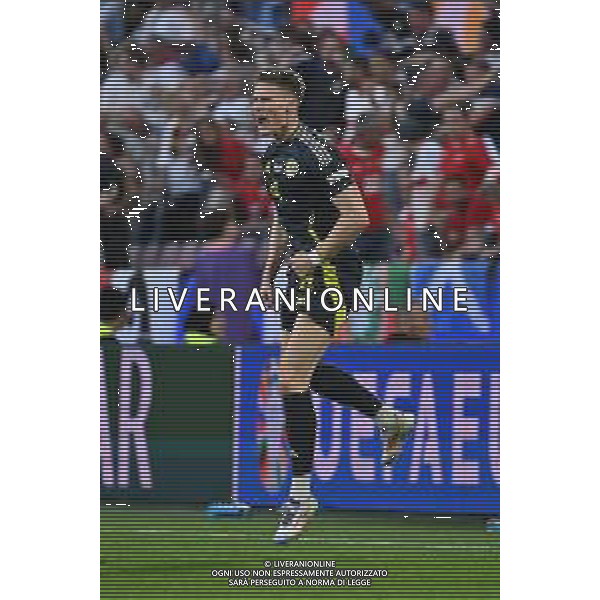 Scozia vs Svizzera - UEFA EURO 2024 nella foto Scott McTominay (Scozia) esultanza dopo il gol dell\'1 a 0 Colonia (GER) 19-06-2024 Cologne Stadium - RheinEnergieStadion Campionato Europeo di Calcio - UEFA EURO 2024 fase a gironi - 2a giornata Gruppo A foto Roberto Garavaglia/Agenzia Aldo Liverani sas