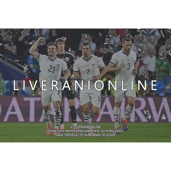 Scozia vs Svizzera - UEFA EURO 2024 nella foto Xherdan Shaqiri (Svizzera) SX esultanza dopo il gol dell\'1 a 1 Colonia (GER) 19-06-2024 Cologne Stadium - RheinEnergieStadion Campionato Europeo di Calcio - UEFA EURO 2024 fase a gironi - 2a giornata Gruppo A foto Roberto Garavaglia/Agenzia Aldo Liverani sas/AGENZIA AGENZIA ALDO LIVERANI SAS