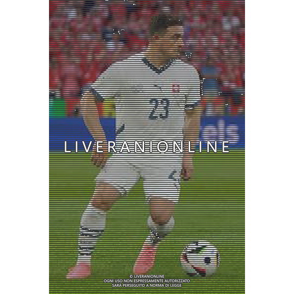 TVEM Xherdan Shaqiri of Swiss during the UEFA EURO 2024 group stage match between Scotland and Switzerland at Cologne Stadium on June 19, 2024 in Cologne, Germany. Photo by Emmanuele Mastrodonato/ag. Aldo Liverani sas/AGENZIA AGENZIA ALDO LIVERANI SAS