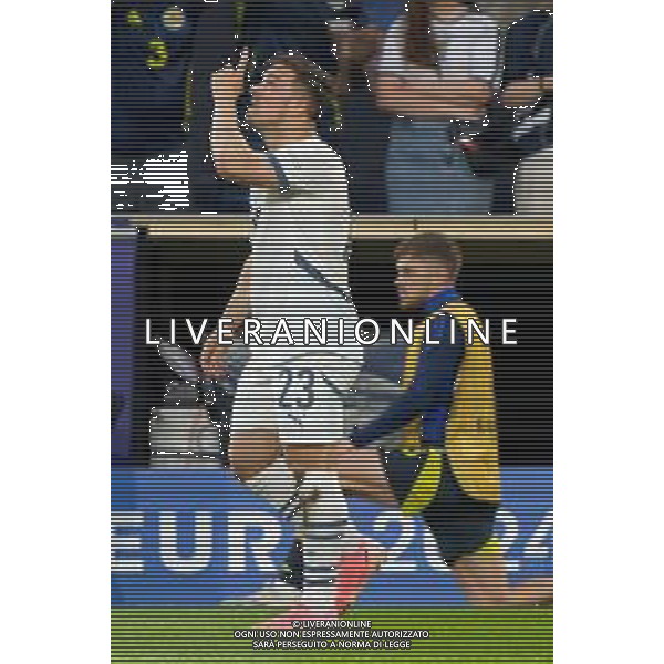 TVEM Xherdan Shaqiri of Swiss celebrates after scoring a goal during the UEFA EURO 2024 group stage match between Scotland and Switzerland at Cologne Stadium on June 19, 2024 in Cologne, Germany. Photo by Emmanuele Mastrodonato/ag. Aldo Liverani sas/AGENZIA AGENZIA ALDO LIVERANI SAS