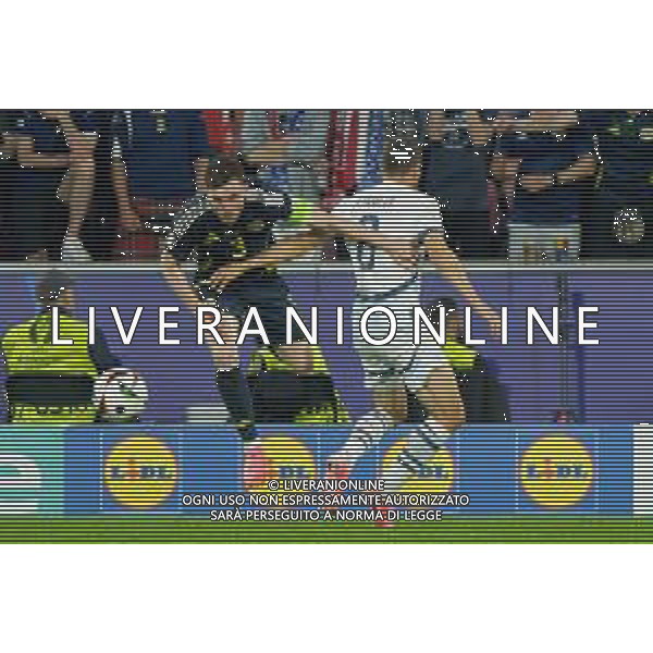 TVEM Andrew Robertson of Scotland in action against Remo Freuler of Swiss during the UEFA EURO 2024 group stage match between Scotland and Switzerland at Cologne Stadium on June 19, 2024 in Cologne, Germany. Photo by Emmanuele Mastrodonato/ag. Aldo Liverani sas/AGENZIA AGENZIA ALDO LIVERANI SAS