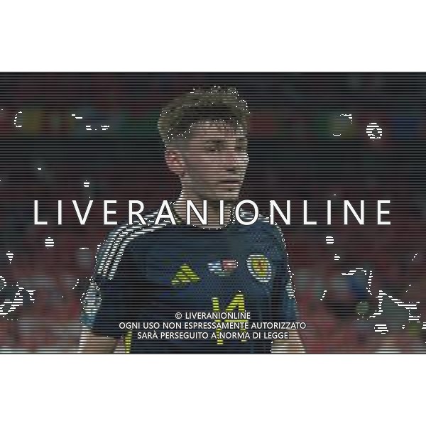 TVEM Billy Gilmour of Scotland during the UEFA EURO 2024 group stage match between Scotland and Switzerland at Cologne Stadium on June 19, 2024 in Cologne, Germany. Photo by Emmanuele Mastrodonato/ag. Aldo Liverani sas/AGENZIA AGENZIA ALDO LIVERANI SAS