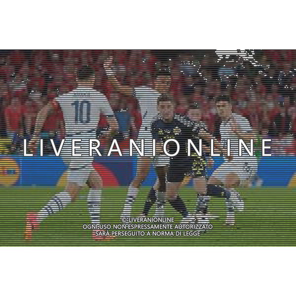 TVEM Kenny McLean of Scotland in action against Ruben Vargas of Swiss during the UEFA EURO 2024 group stage match between Scotland and Switzerland at Cologne Stadium on June 19, 2024 in Cologne, Germany. Photo by Emmanuele Mastrodonato/ag. Aldo Liverani sas/AGENZIA AGENZIA ALDO LIVERANI SAS