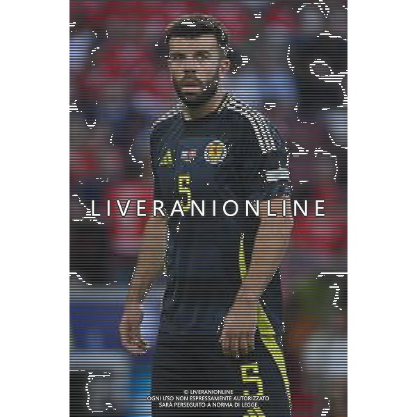 Scozia vs Svizzera - UEFA EURO 2024 nella foto Grant Hanley (Scozia) Colonia (GER) 19-06-2024 Cologne Stadium - RheinEnergieStadion Campionato Europeo di Calcio - UEFA EURO 2024 fase a gironi - 2a giornata Gruppo A foto Roberto Garavaglia/Agenzia Aldo Liverani sas/AGENZIA AGENZIA ALDO LIVERANI SAS