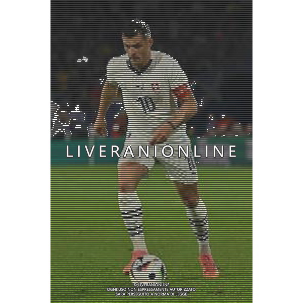 Scozia vs Svizzera - UEFA EURO 2024 nella foto Granit Xhaka (Svizzera) Colonia (GER) 19-06-2024 Cologne Stadium - RheinEnergieStadion Campionato Europeo di Calcio - UEFA EURO 2024 fase a gironi - 2a giornata Gruppo A foto Roberto Garavaglia/Agenzia Aldo Liverani sas/AGENZIA AGENZIA ALDO LIVERANI SAS