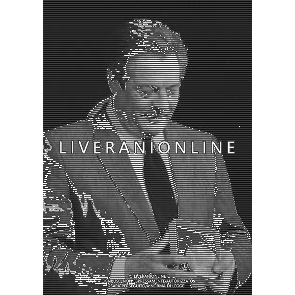 NEG-MARCELLO MASTROIANNI, attore cinematografico italiano - RETROSPETTIVA nella foto Marcello Mastroianni a Cannes nel 1987 ©ARCHIVIO / AGENZIA ALDO LIVERANI SAS