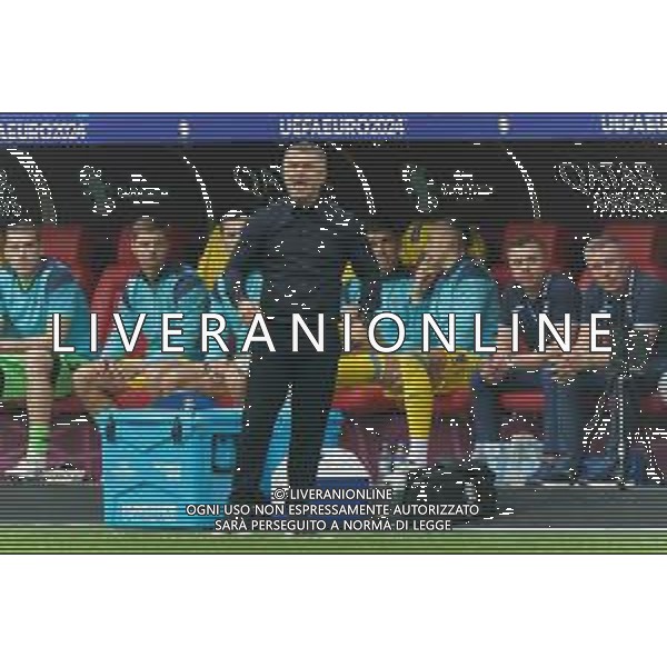 TVEM Serhiy Rebrov head coach of Ukraine during the UEFA EURO 2024 group stage match between Slovakia and Ukraine at Dusseldorf Arena on June 21, 2024 in Dusseldorf, Germany. Photo by Emmanuele Mastrodonato/ag. Aldo Liverani sas/AGENZIA ALDO LIVERANI SAS