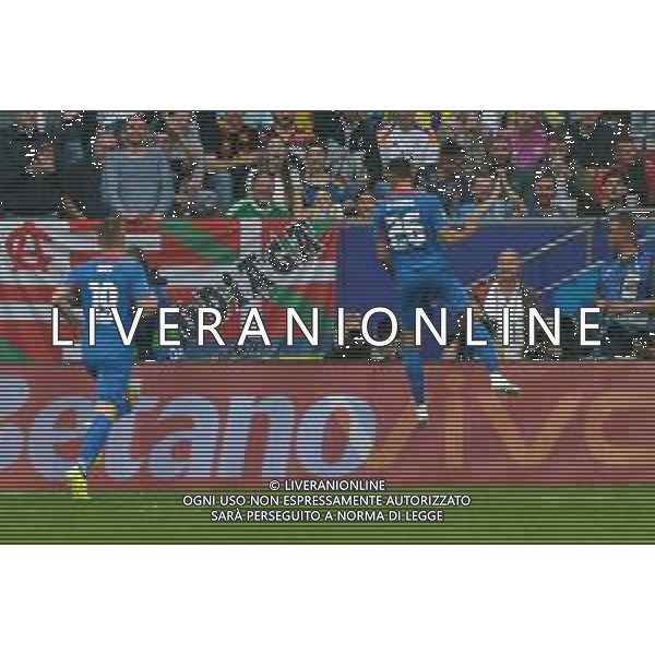 TVEM Ivan Schranz of Slovakia celebrates after scoring a goal during the UEFA EURO 2024 group stage match between Slovakia and Ukraine at Dusseldorf Arena on June 21, 2024 in Dusseldorf, Germany. Photo by Emmanuele Mastrodonato/ag. Aldo Liverani sas/AGENZIA ALDO LIVERANI SAS