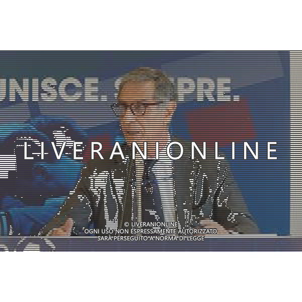 Claudio Barbaro, Italy State Secretary at the Ministry of the Environment and Energy Security during press conference at casa azzurri media center in Iserlohn, Germany on 22 June 2024. Photo by Emmanuele Mastrodonato/ag. Aldo Liverani sas