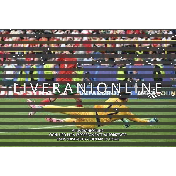 Turchia vs Portogallo - UEFA EURO 2024 nella foto Bruno Fernandes (Portogallo) segna il gol del 3 a 0 Dortmund (GER) 22-06-2024 BVB Stadion Dortmund - Westfalenstadion Signal Iduna Park Campionato Europeo di Calcio - UEFA EURO 2024 fase a gironi - 2a giornata Gruppo F foto Roberto Garavaglia/Agenzia Aldo Liverani sas/AGENZIA ALDO LIVERANI SAS