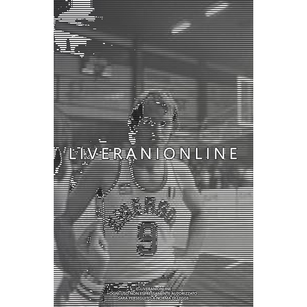 NEG-RETROSPETTIVA DINO MENEGHIN BASKET NELLA FOTO DINO MENEGHIN AG ALDO LIVERANI SAS