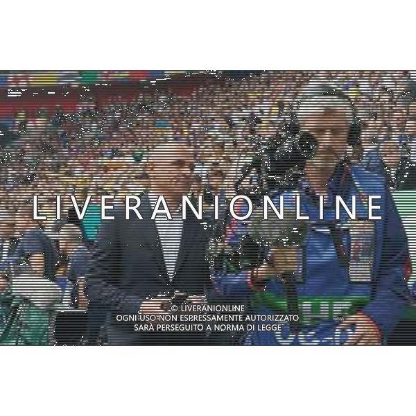 TVEM Francesco Calzona head coach of Slovakia during the UEFA EURO 2024 group stage match between Slovakia and Ukraine at Dusseldorf Arena on June 21, 2024 in Dusseldorf, Germany. Photo by Emmanuele Mastrodonato/ag. Aldo Liverani sas/AGENZIA ALDO LIVERANI SAS
