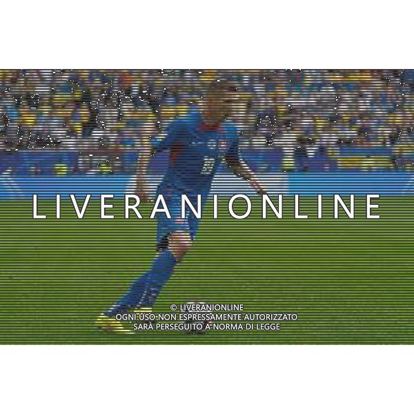 TVEM Juraj Kucka of Slovakia during the UEFA EURO 2024 group stage match between Slovakia and Ukraine at Dusseldorf Arena on June 21, 2024 in Dusseldorf, Germany. Photo by Emmanuele Mastrodonato/ag. Aldo Liverani sas/AGENZIA ALDO LIVERANI SAS