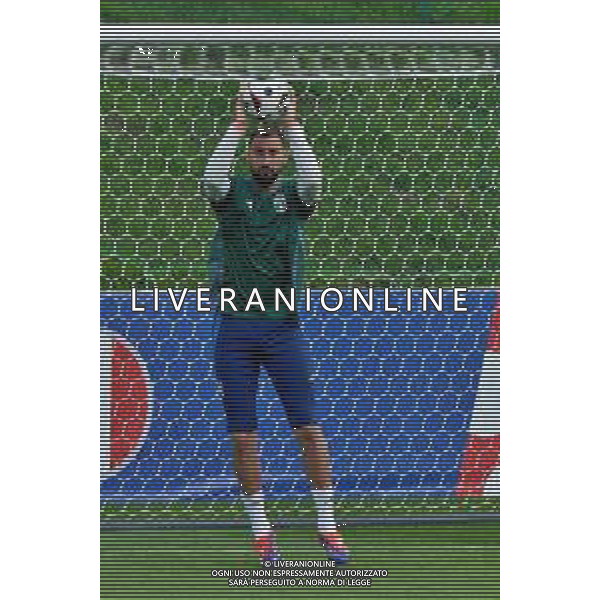 TVEM Gianluigi Donnarumma of Italy during the training session at the team\'s base camp in Iserlohn, Germany on 23 June 2024, ahead of the second UEFA Euro 2024 football match. Photo by Emmanuele Mastrodonato/ag. Aldo Liverani sas