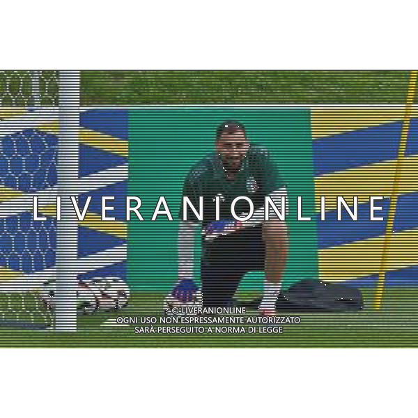 TVEM Gianluigi Donnarumma of Italy during the training session at the team\'s base camp in Iserlohn, Germany on 23 June 2024, ahead of the second UEFA Euro 2024 football match. Photo by Emmanuele Mastrodonato/ag. Aldo Liverani sas