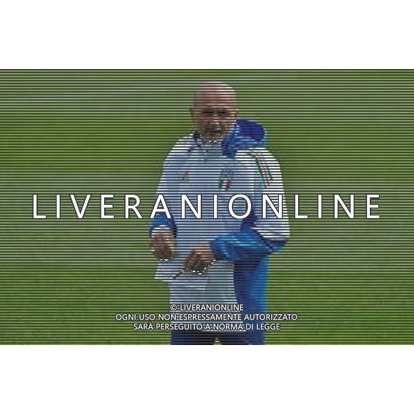TVEM Luciano Spalletti head coach of Italy during the training session at the team\'s base camp in Iserlohn, Germany on 23 June 2024, ahead of the second UEFA Euro 2024 football match. Photo by Emmanuele Mastrodonato/ag. Aldo Liverani sas