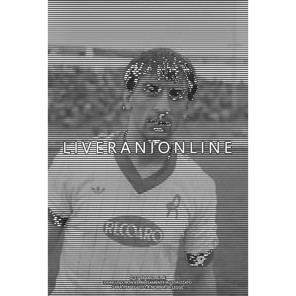 Neg- RETROSPETTIVA DANIELE FORTUNATO CALCIATORE NELLA FOTO CON LA MAGLIA DEL L.R. VICENZA NELL\'ANNO 1985-1986 AGENZIA ALDO LIVERANI SAS