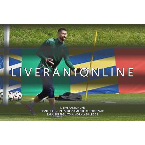 TVEM Guglielmo Vicario of Italy during the training session at the team\'s base camp in Iserlohn, Germany on 23 June 2024, ahead of the second UEFA Euro 2024 football match. Photo by Emmanuele Mastrodonato/ag. Aldo Liverani sas