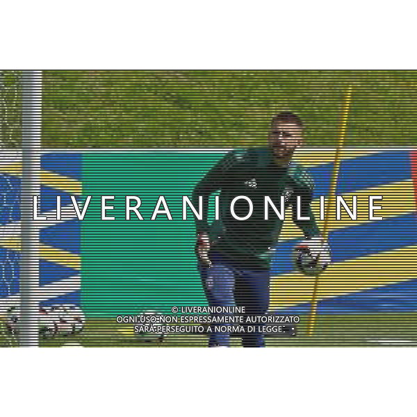 TVEM Guglielmo Vicario of Italy during the training session at the team\'s base camp in Iserlohn, Germany on 23 June 2024, ahead of the second UEFA Euro 2024 football match. Photo by Emmanuele Mastrodonato/ag. Aldo Liverani sas